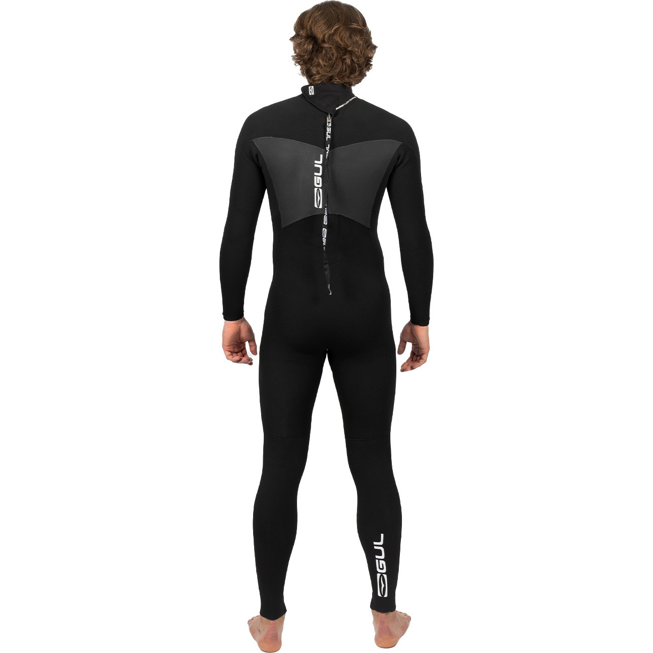 2025 Gul Mens Response 5/3mm GBS Back Zip Wetsuit RE1213-C1 - Black